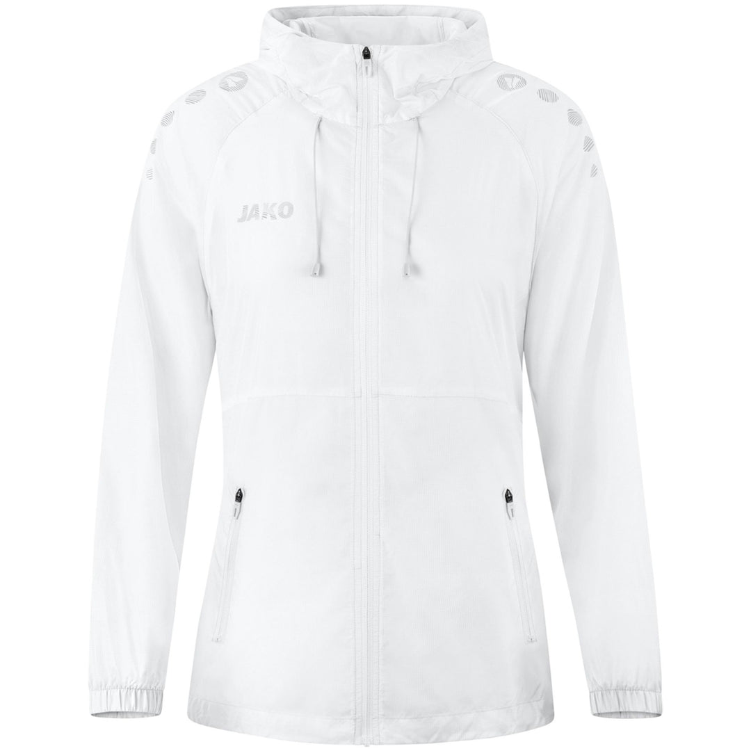 Jako Lightweightjacke Flow Damen - weiß
