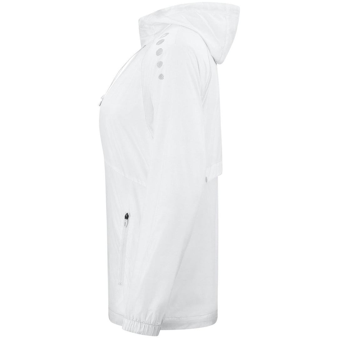 Jako Lightweightjacke Flow Damen - weiß