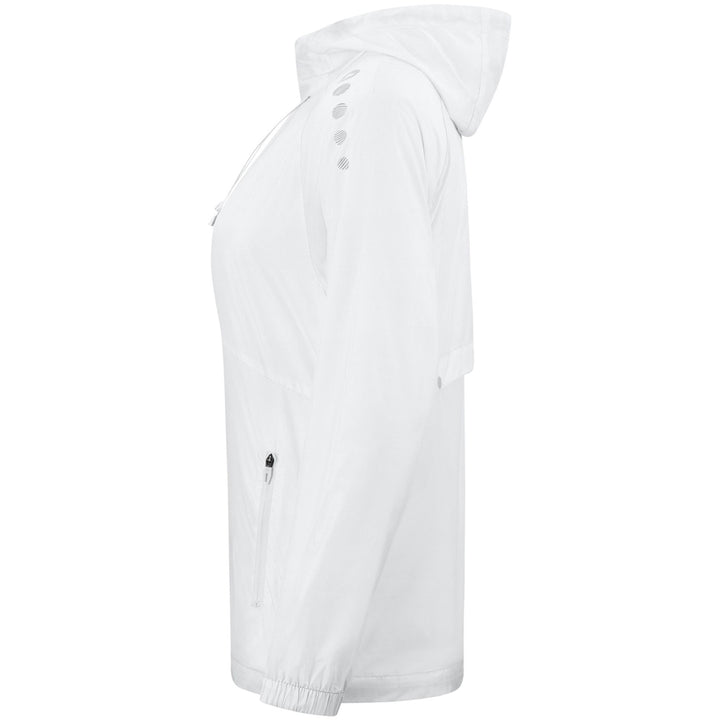 Jako Lightweightjacke Flow Damen - weiß
