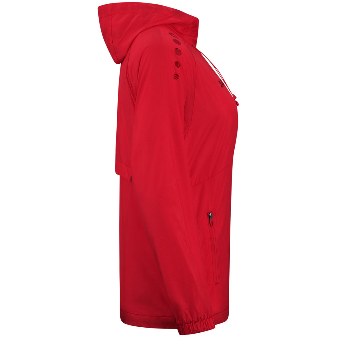 Jako Lightweightjacke Flow Damen - rot