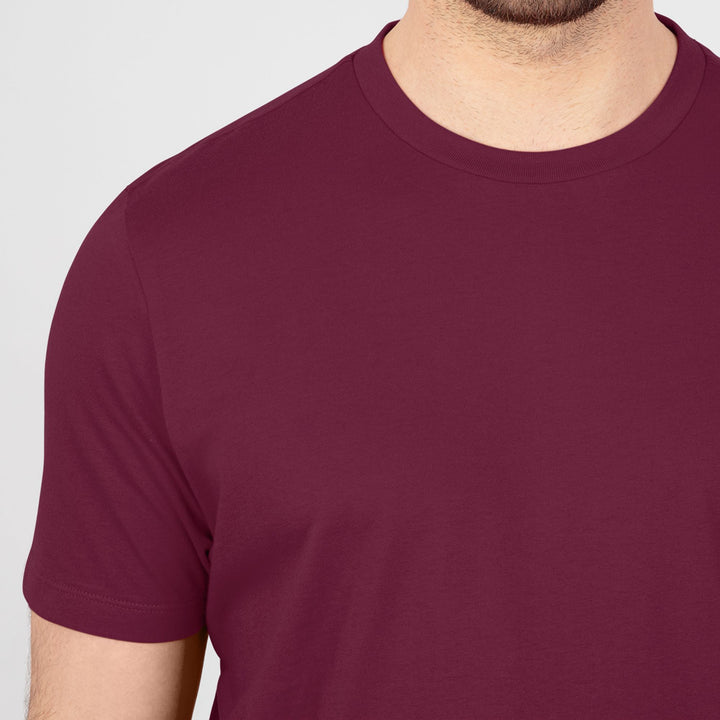 Jako T-Shirt Organic - maroon