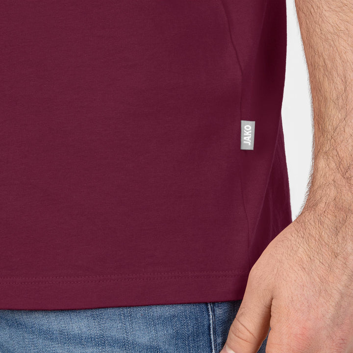 Jako T-Shirt Organic - maroon