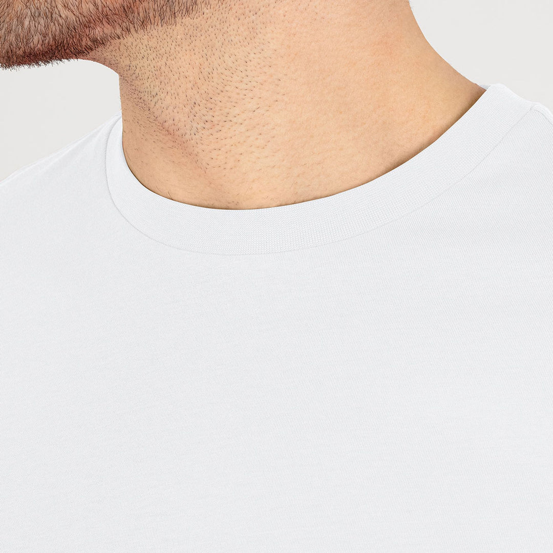 Jako T-Shirt Organic Stretch - weiß