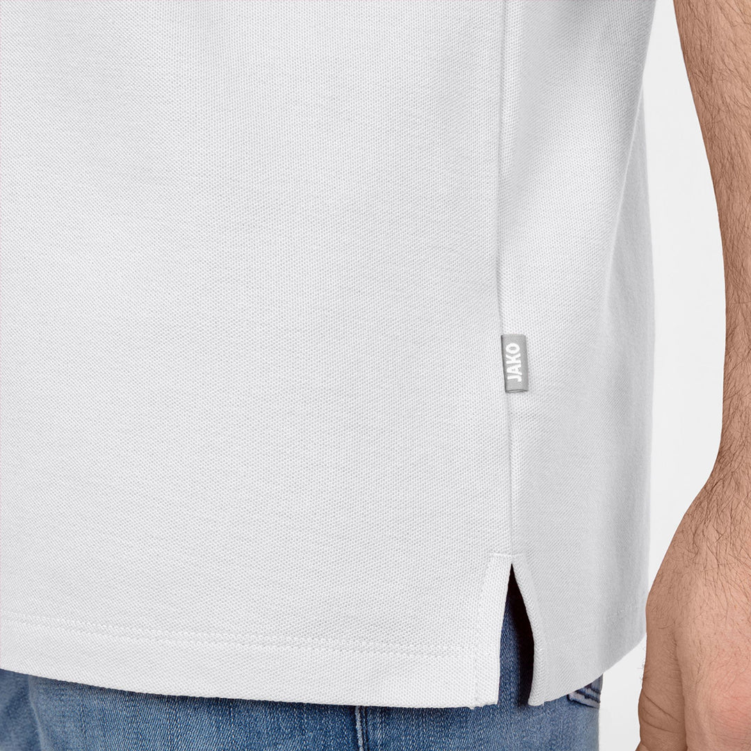 Jako Polo Organic - weiß