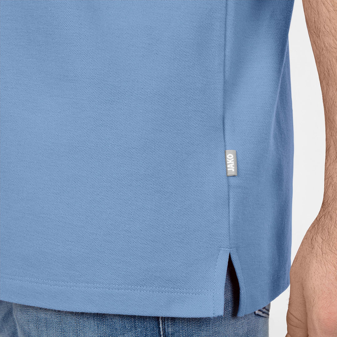 Jako Polo Organic - eisblau