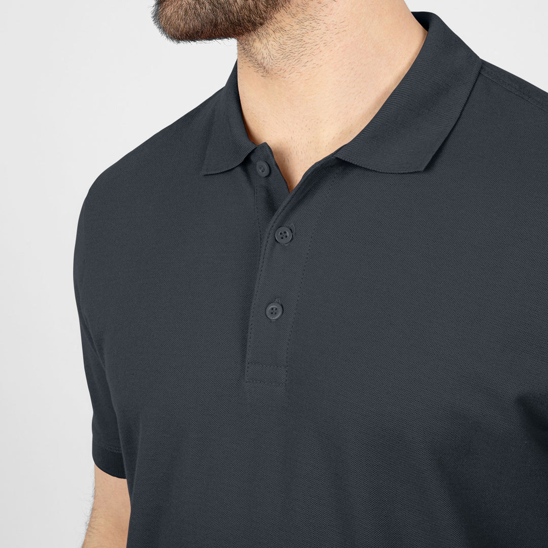 Jako Polo Organic - anthrazit