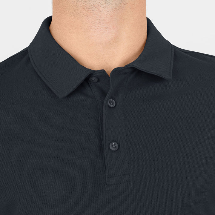 Jako Polo Organic Stretch - anthrazit