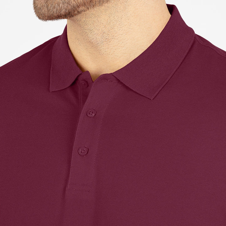 Jako Polo Doubletex - maroon