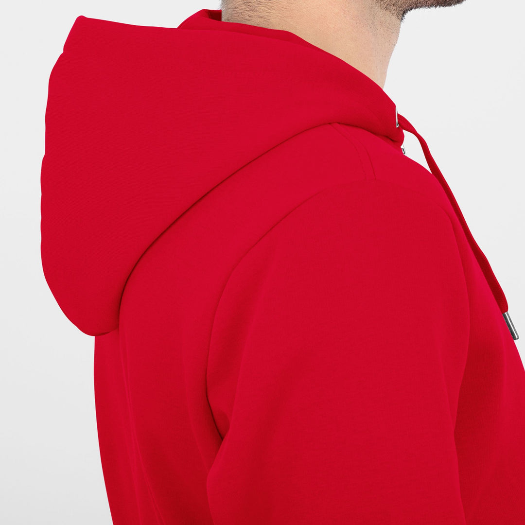 Jako Kapuzenjacke Organic - rot