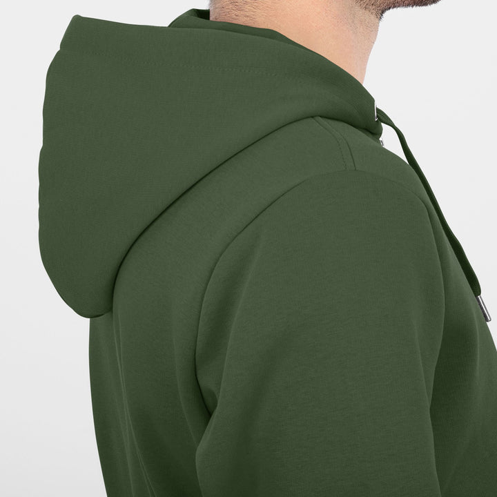 Jako Kapuzenjacke Organic - oliv