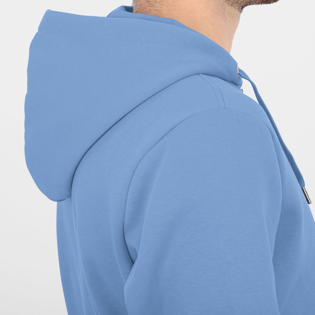 Jako Kapuzenjacke Organic - eisblau