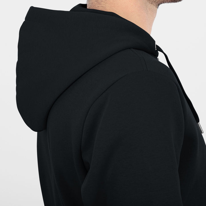 Jako Kapuzenjacke Organic - schwarz