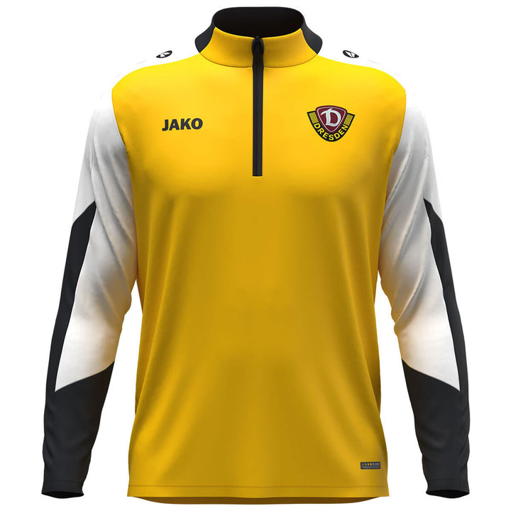 Jako Dynamo Dresden Ziptop Dynamic - gelb/weiß/schwarz