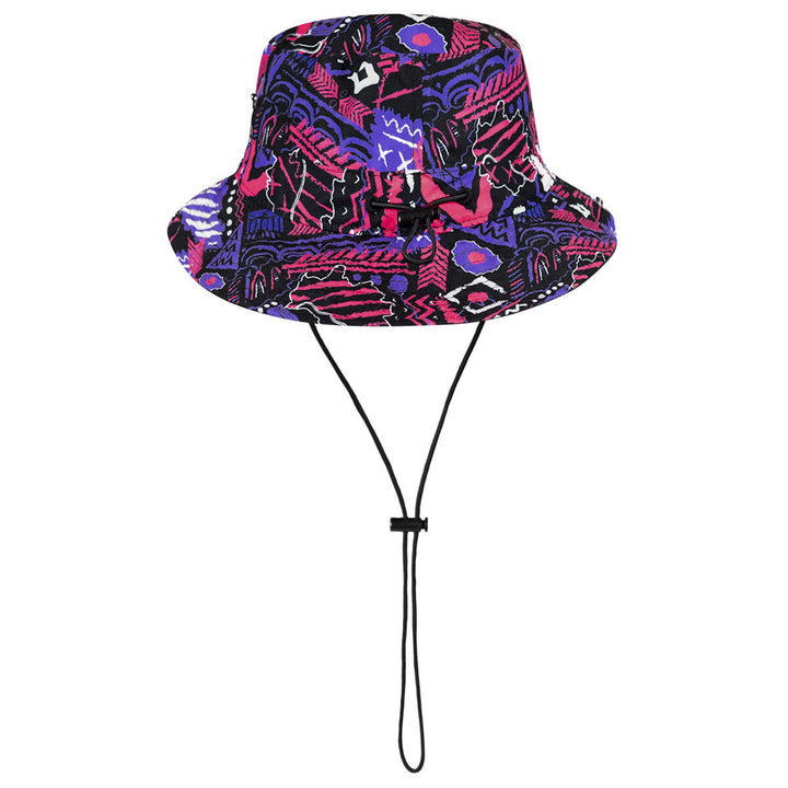 Jako Malle Fischerhut Tropicana - weiß/pink/lila/schwarz