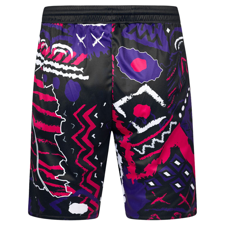 Jako Malle Sporthose Manchester 2.0 - weiß/pink/lila/schwarz