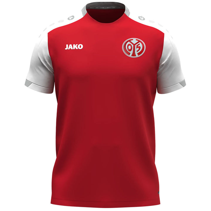 Jako Mainz 05 T-Shirt Dynamic - rot/weiß/hellgrau