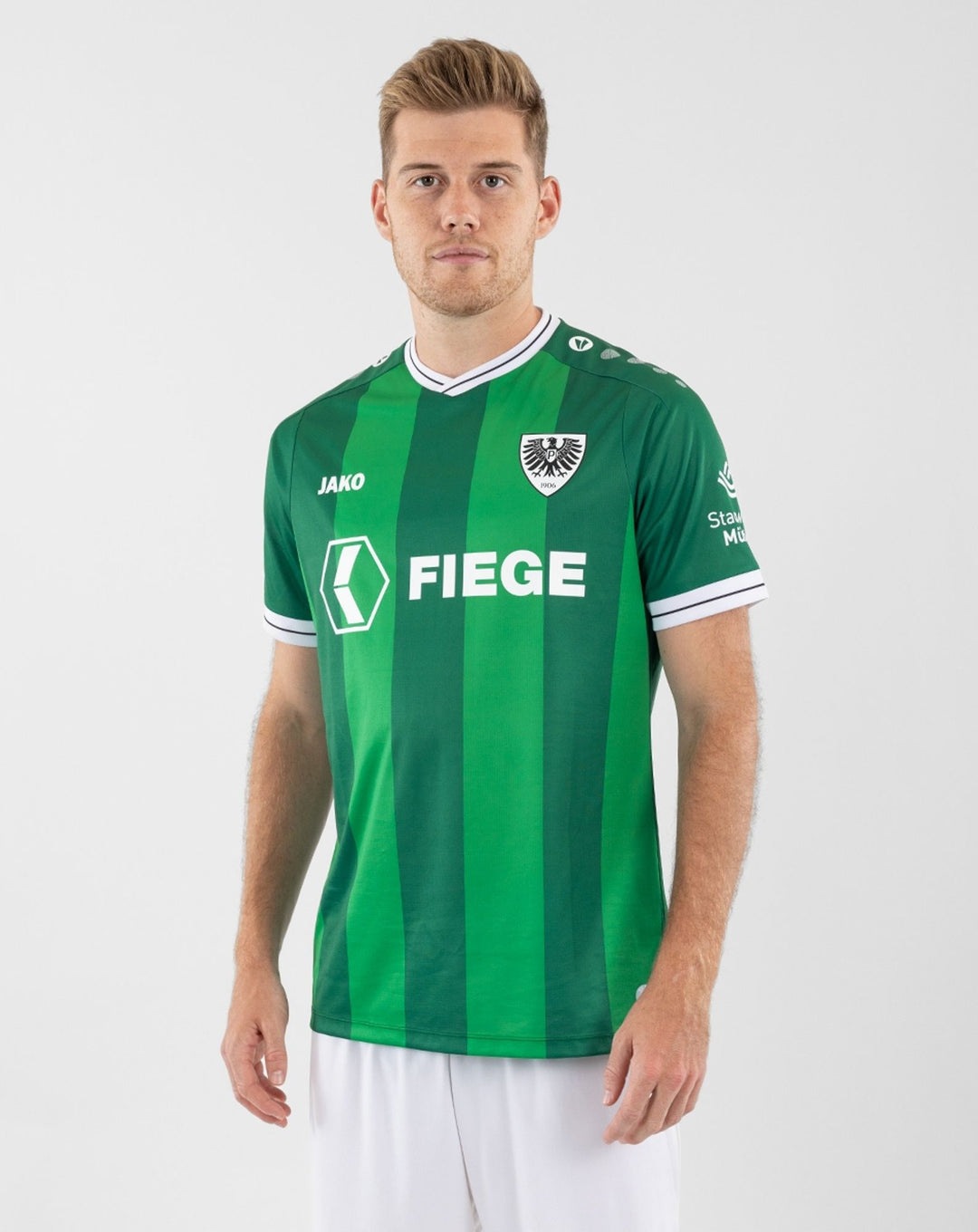Jako Preußen Münster Trikot Home - grün