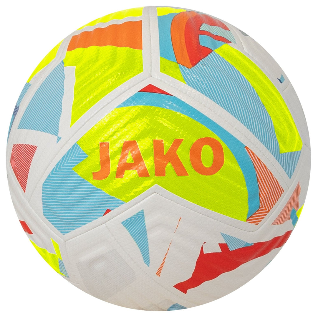Jako Trainingsball Flow - weiß/neongelb/orange