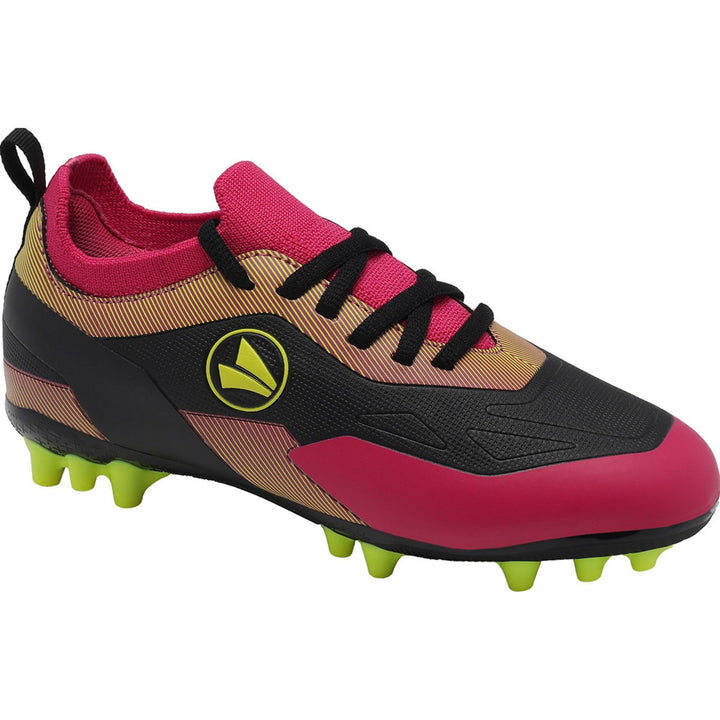 Jako Fußballschuh Dreamflow Sock Ag Junior - schwarz/pink/neongelb