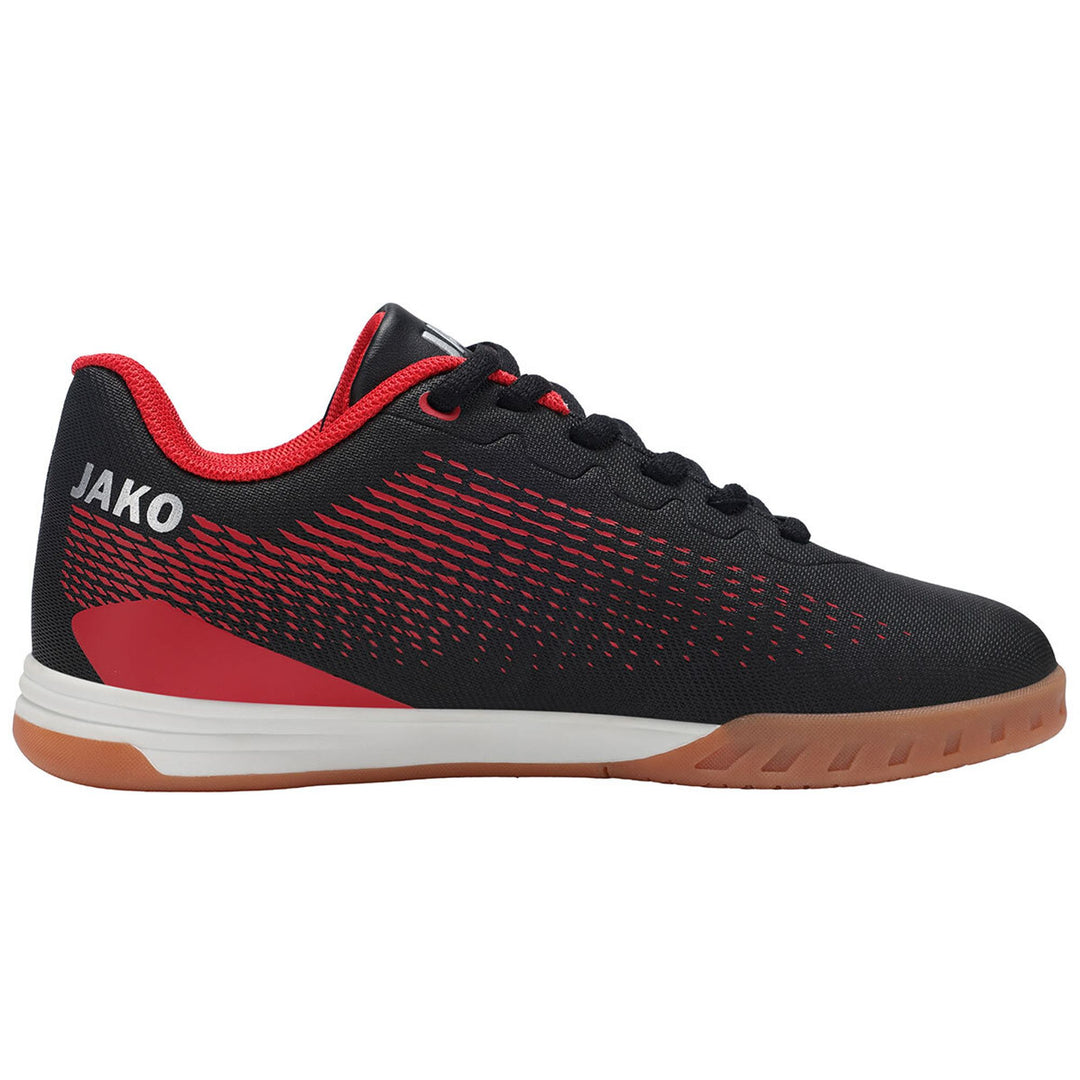 Jako Fußballschuh Lightning Ii Id Junior - schwarz/rot/silber