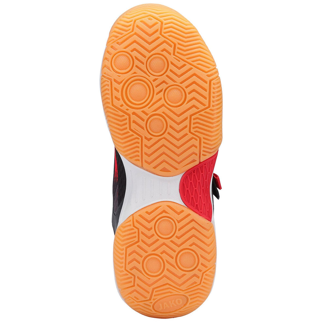 Jako Sportschuh Fun Id Junior - schwarz/anthrazit/rot