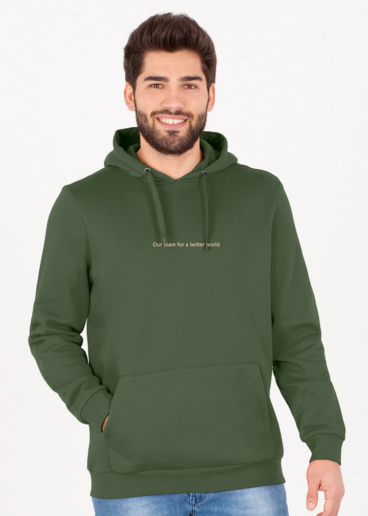 Jako Kapuzensweat  World - oliv