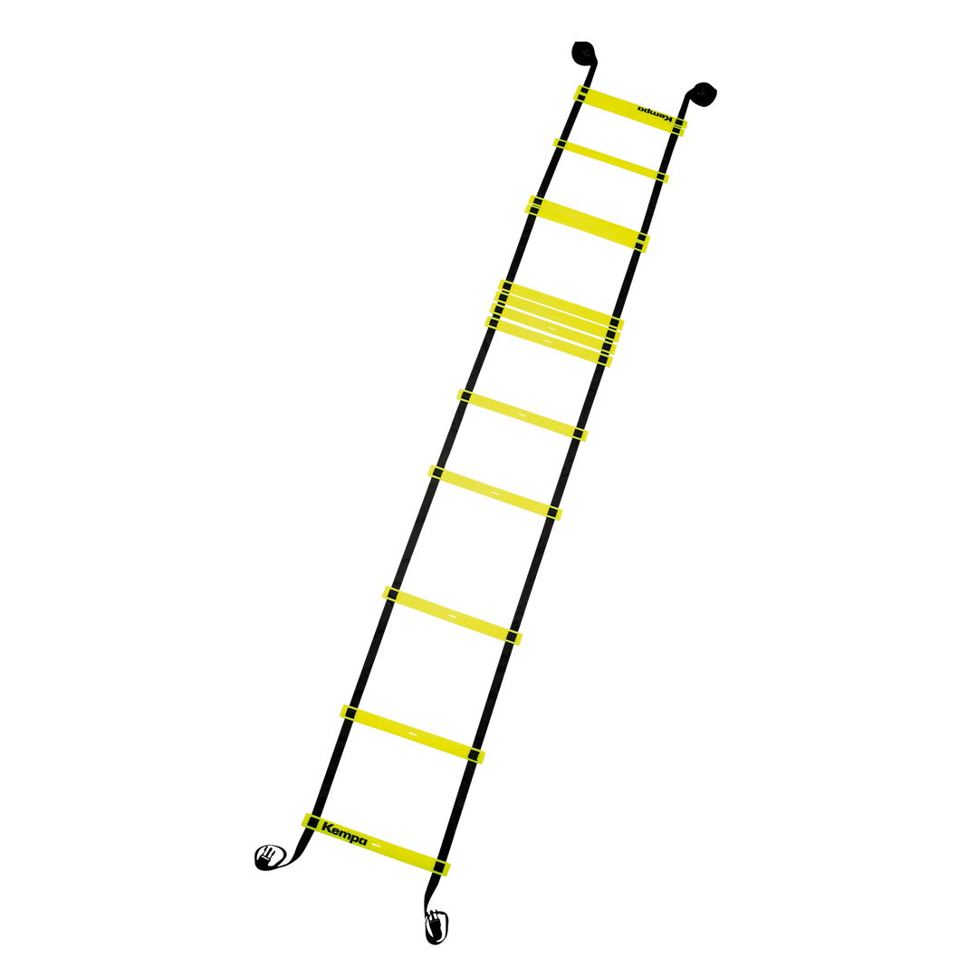 Kempa Koordinationsleiter - fluo gelb/schwarz