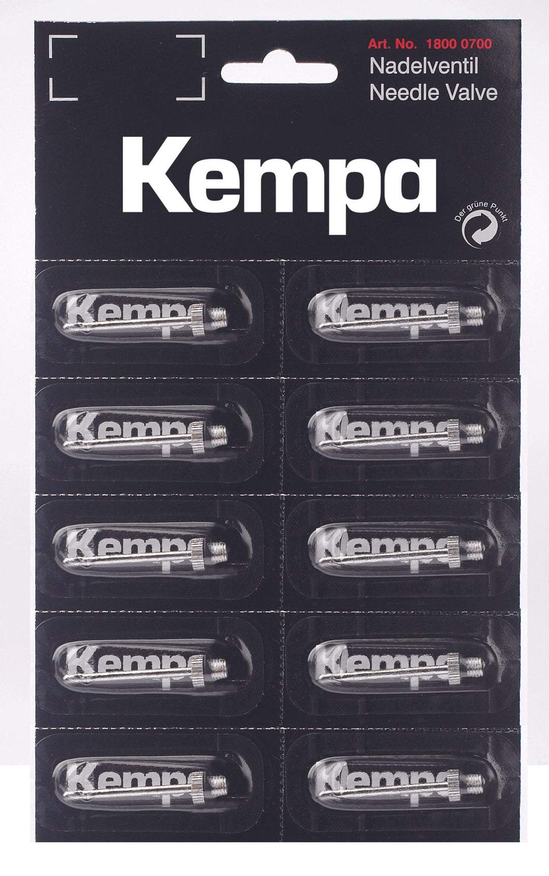 Kempa Nadelventile (Vpe 10 Stück) - keine farbe