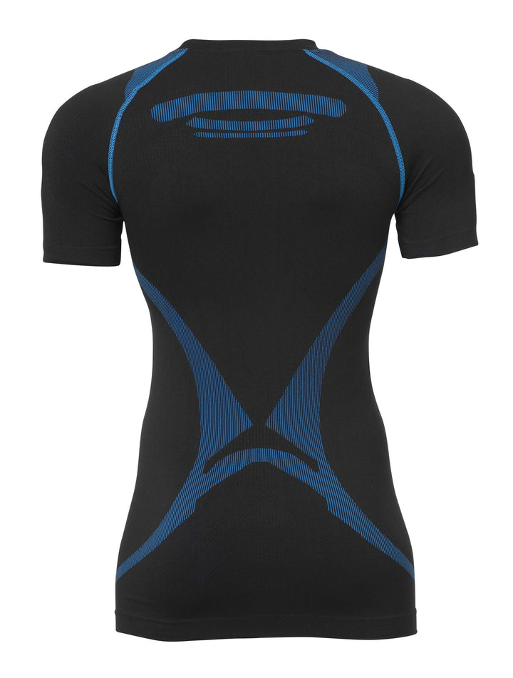 Kempa ATTITUDE PRO SHORTSLEEVE WOMEN - schwarz/kempablau