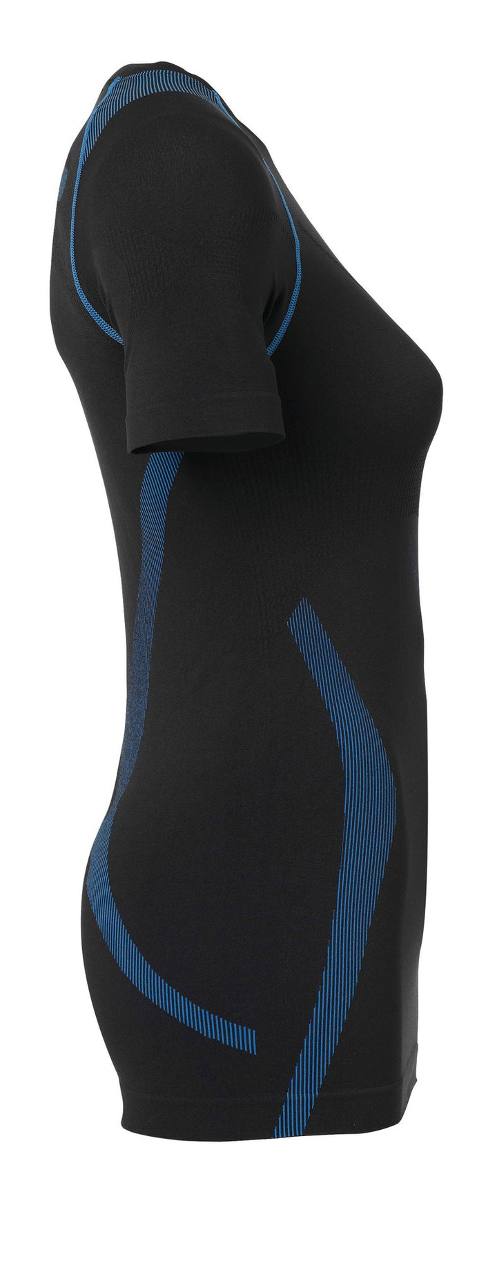 Kempa ATTITUDE PRO SHORTSLEEVE WOMEN - schwarz/kempablau