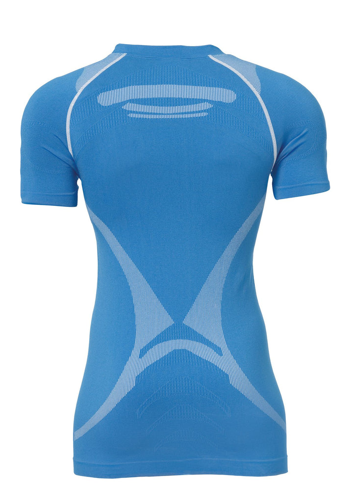 Kempa ATTITUDE PRO SHORTSLEEVE WOMEN - kempablau/weiß