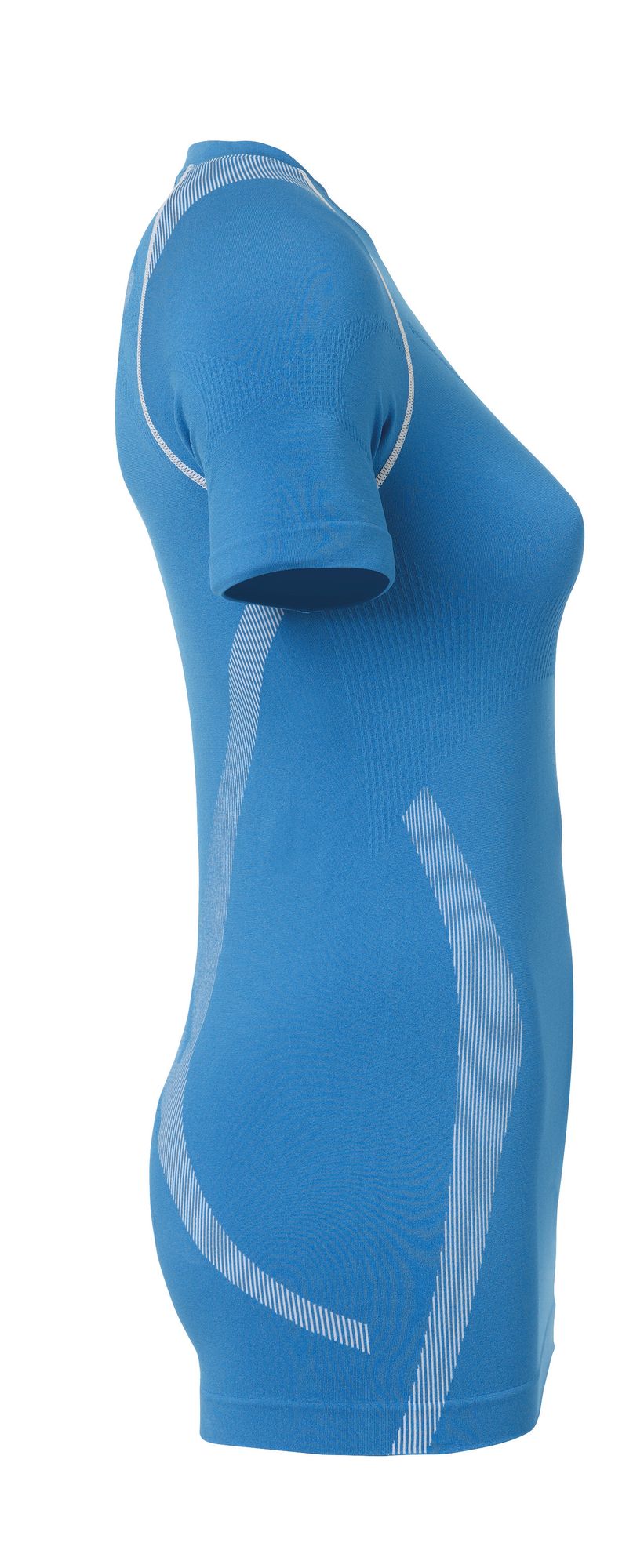 Kempa ATTITUDE PRO SHORTSLEEVE WOMEN - kempablau/weiß