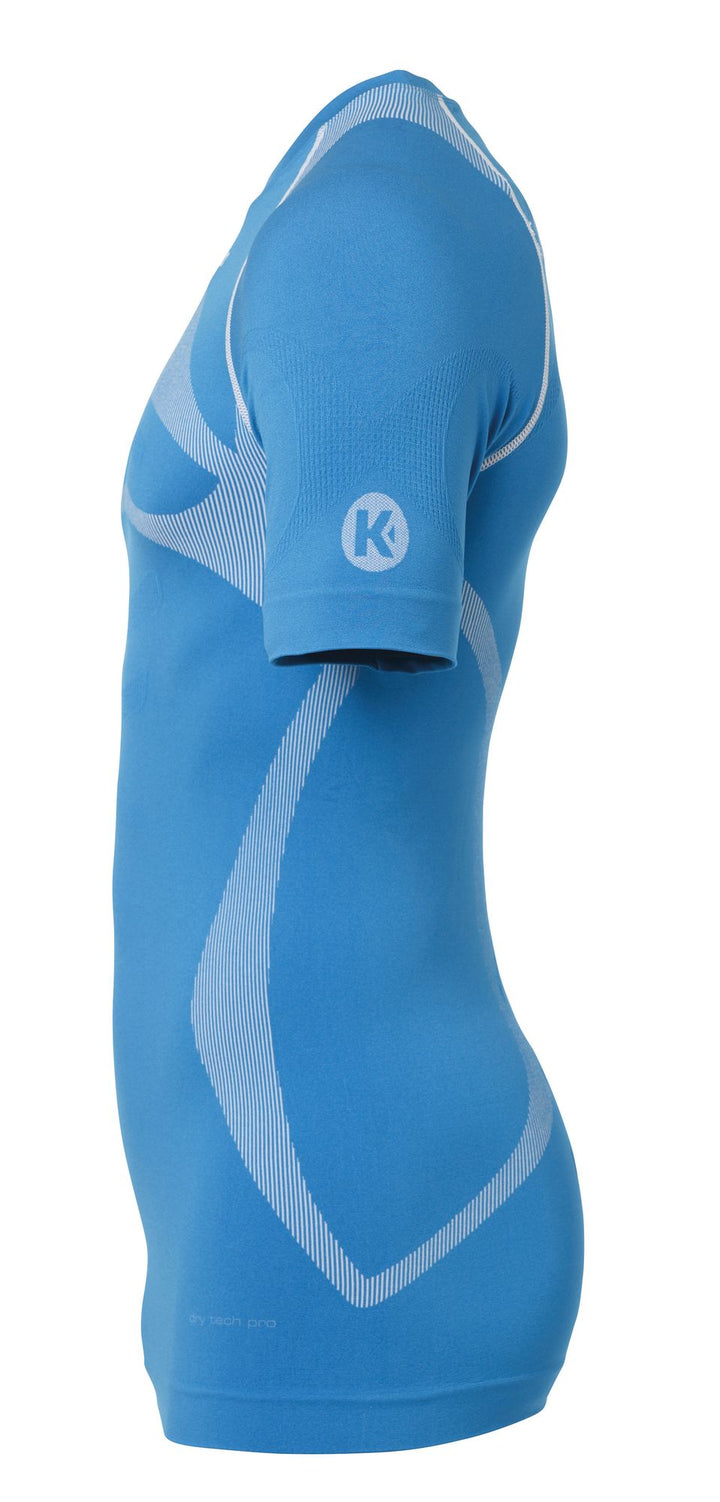 Kempa ATTITUDE PRO SHORTSLEEVE - kempablau/weiß