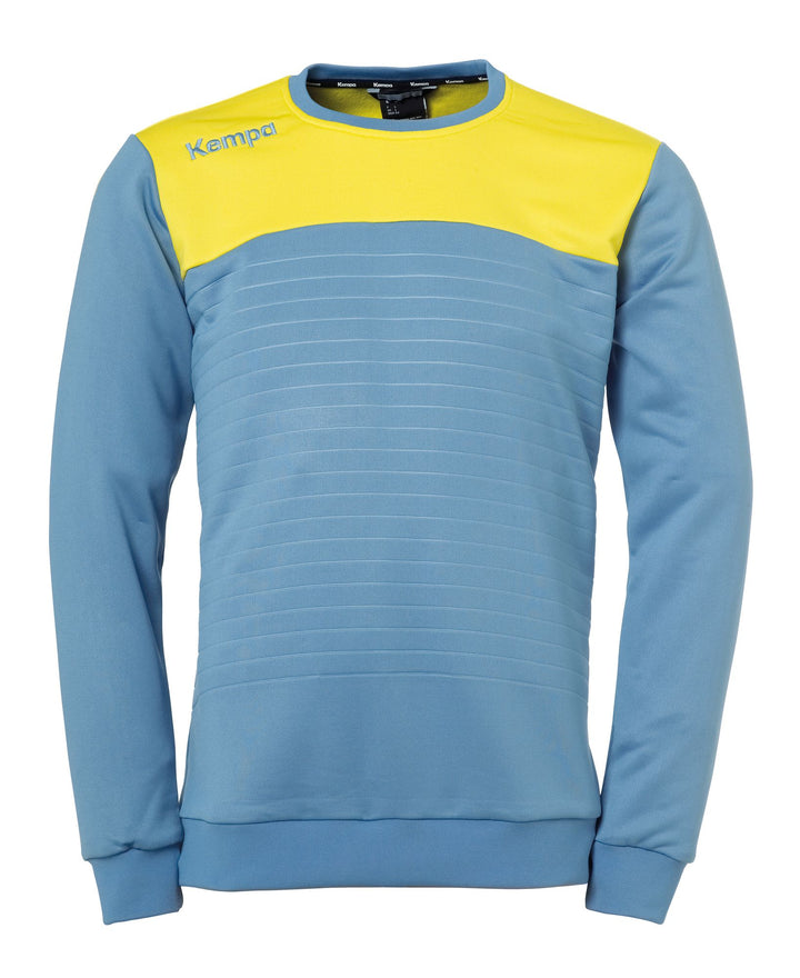 Kempa EMOTION 2.0 TRAINING TOP - dove blau/limonengelb