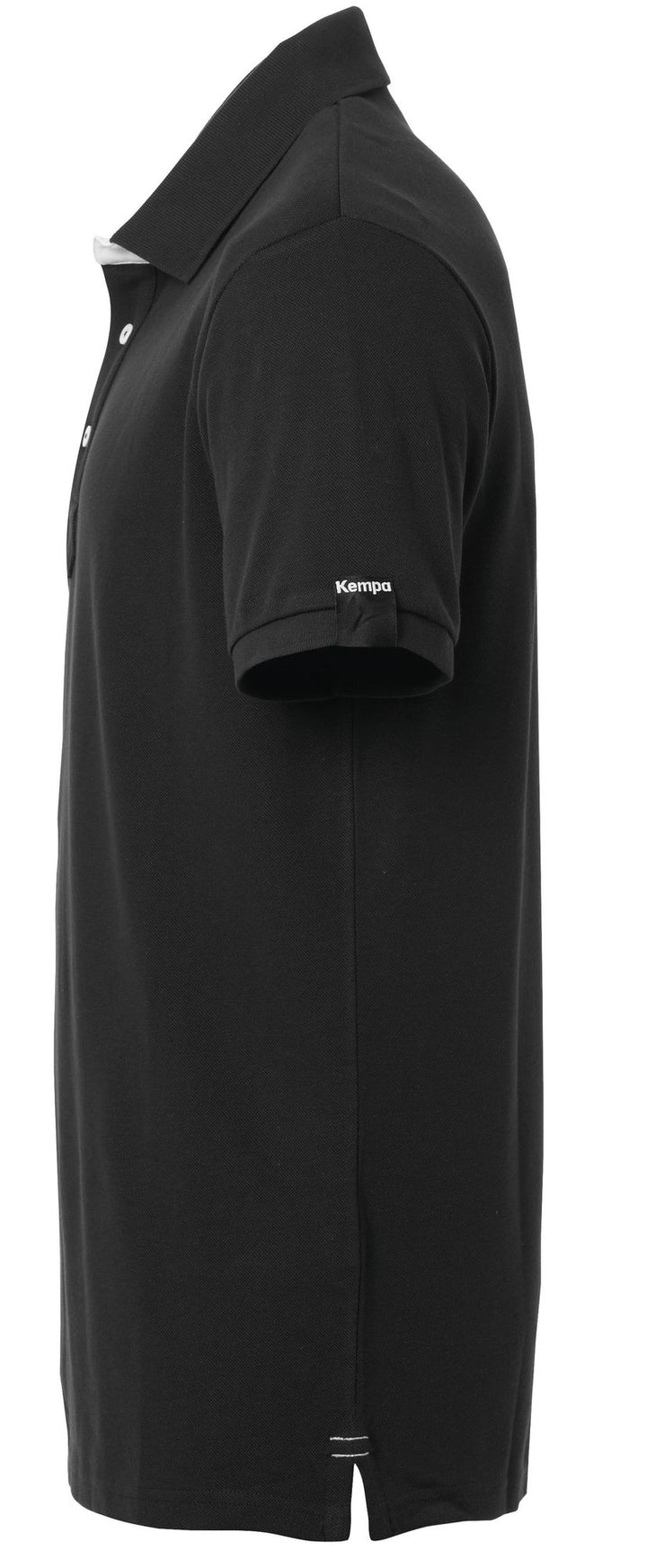 Kempa PRIME POLO SHIRT - schwarz/weiß