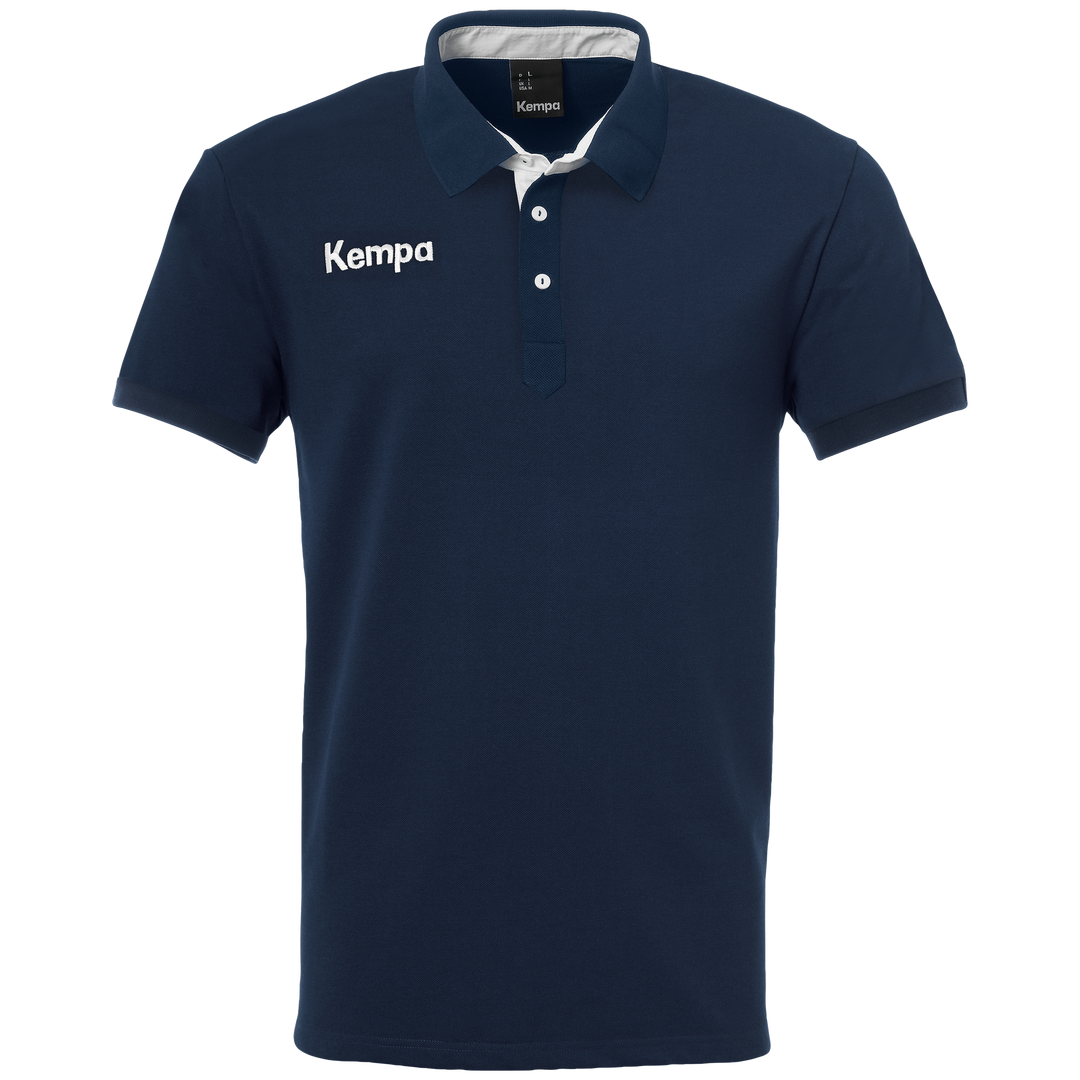 Kempa PRIME POLO SHIRT - marine/weiß