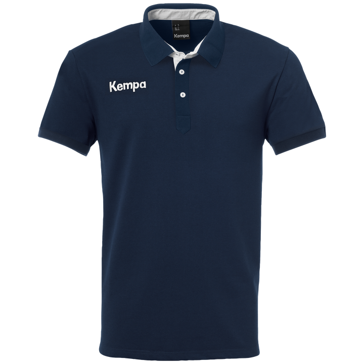 Kempa PRIME POLO SHIRT - marine/weiß