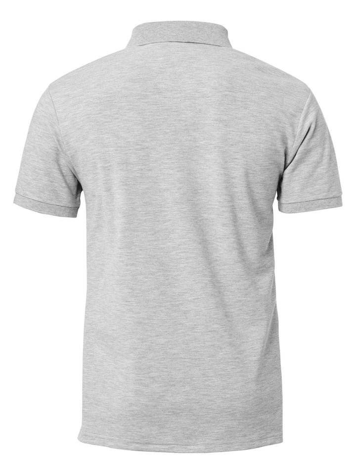 Kempa PRIME POLO SHIRT - grau melange/schwarz