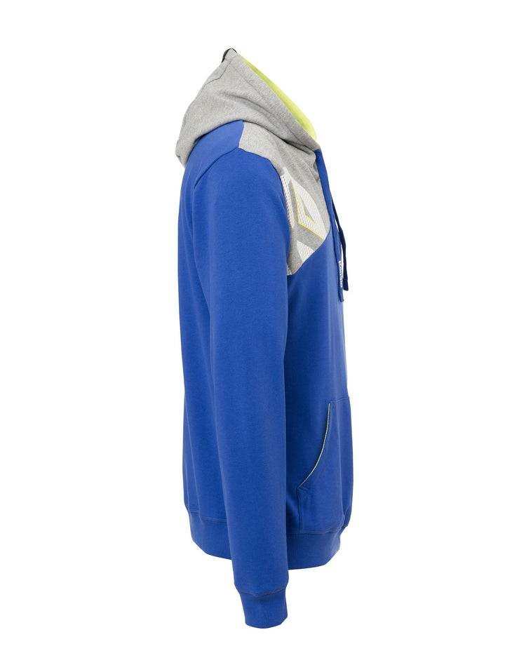 Kempa CORE 2.0 HOODY - royal/dark grau melange