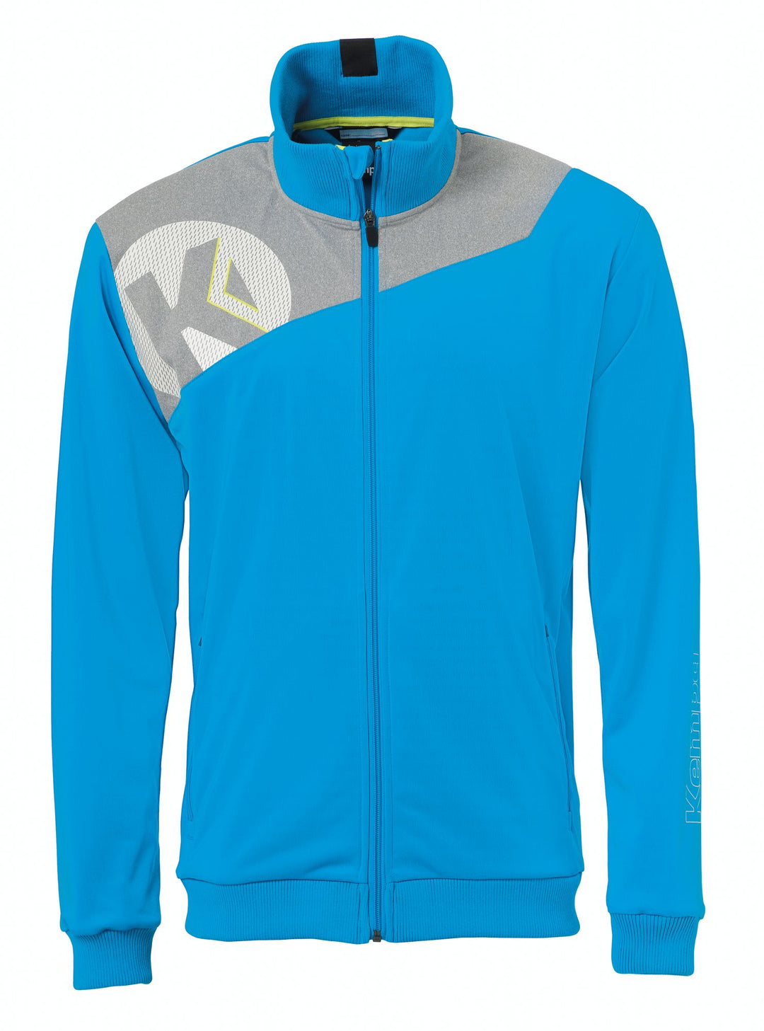 Kempa CORE 2.0 POLY JACKE - kempablau/dark grau melan