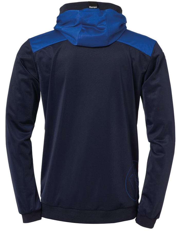 Kempa EMOTION 2.0 HOOD JACKET - marine/royal