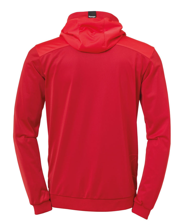 Kempa EMOTION 2.0 HOOD JACKET - chilirot/rot