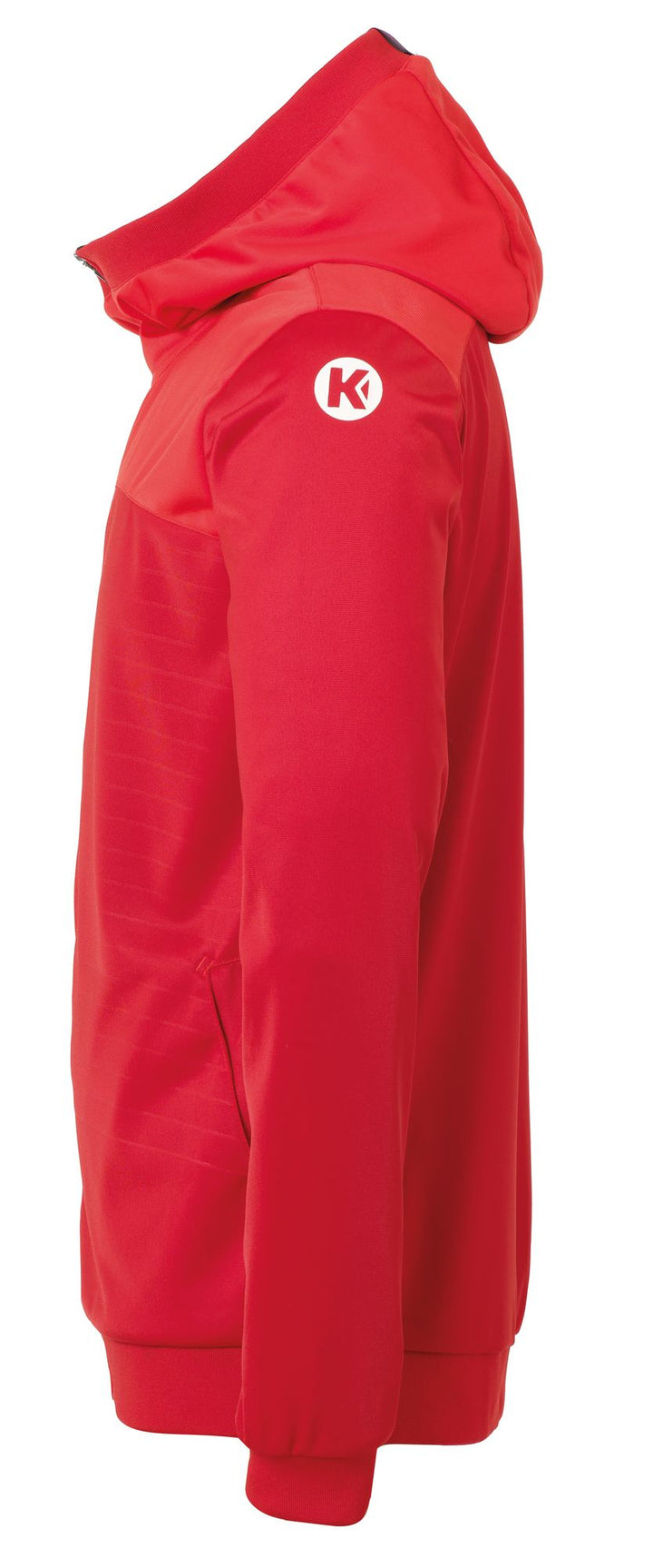 Kempa EMOTION 2.0 HOOD JACKET - chilirot/rot
