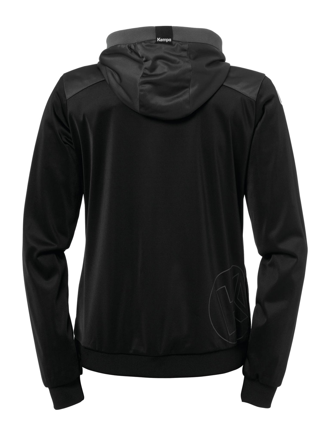 Kempa EMOTION 2.0 HOOD JACKET WOMEN - schwarz/anthra