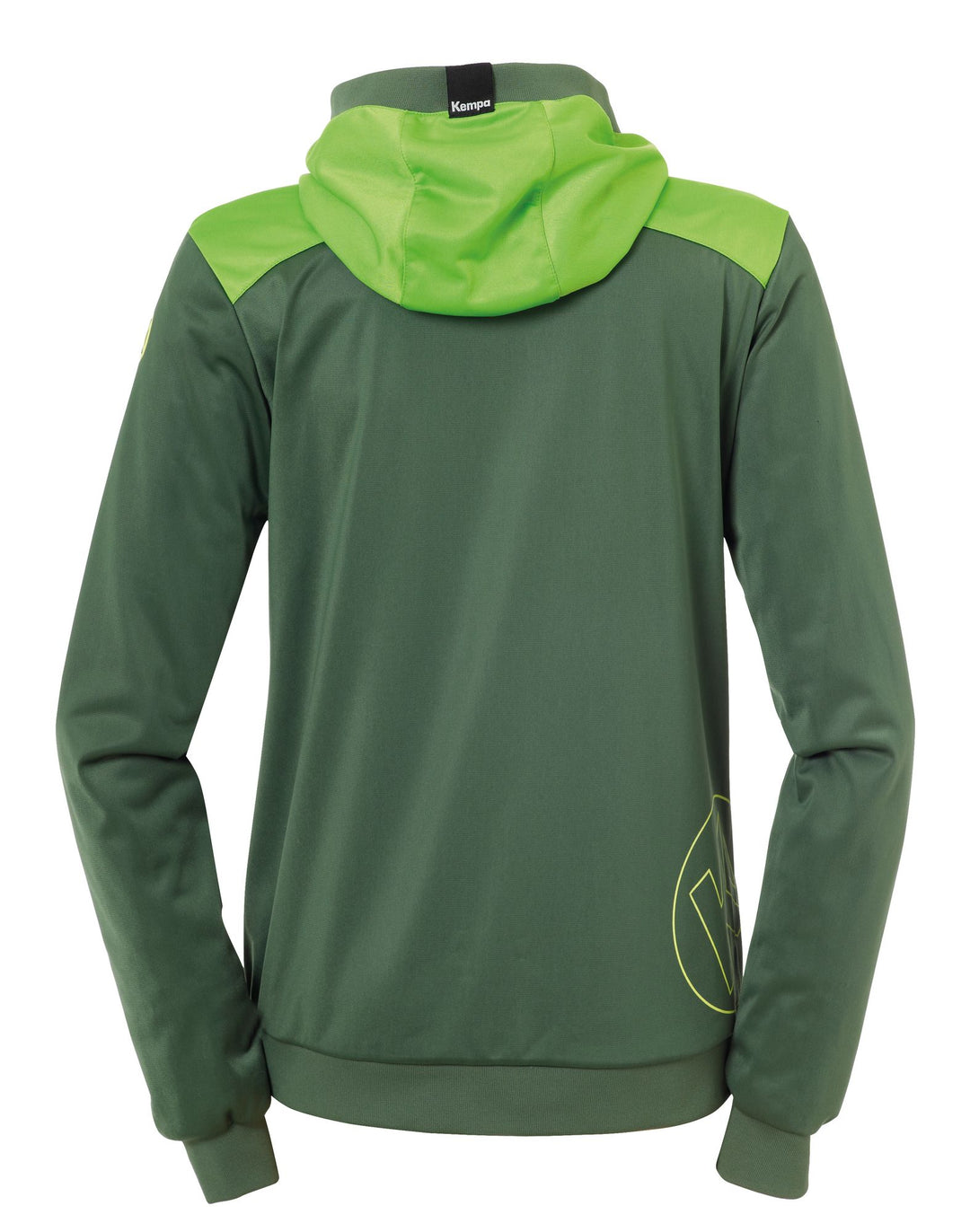 Kempa EMOTION 2.0 HOOD JACKET WOMEN - dragon grün/hope grün