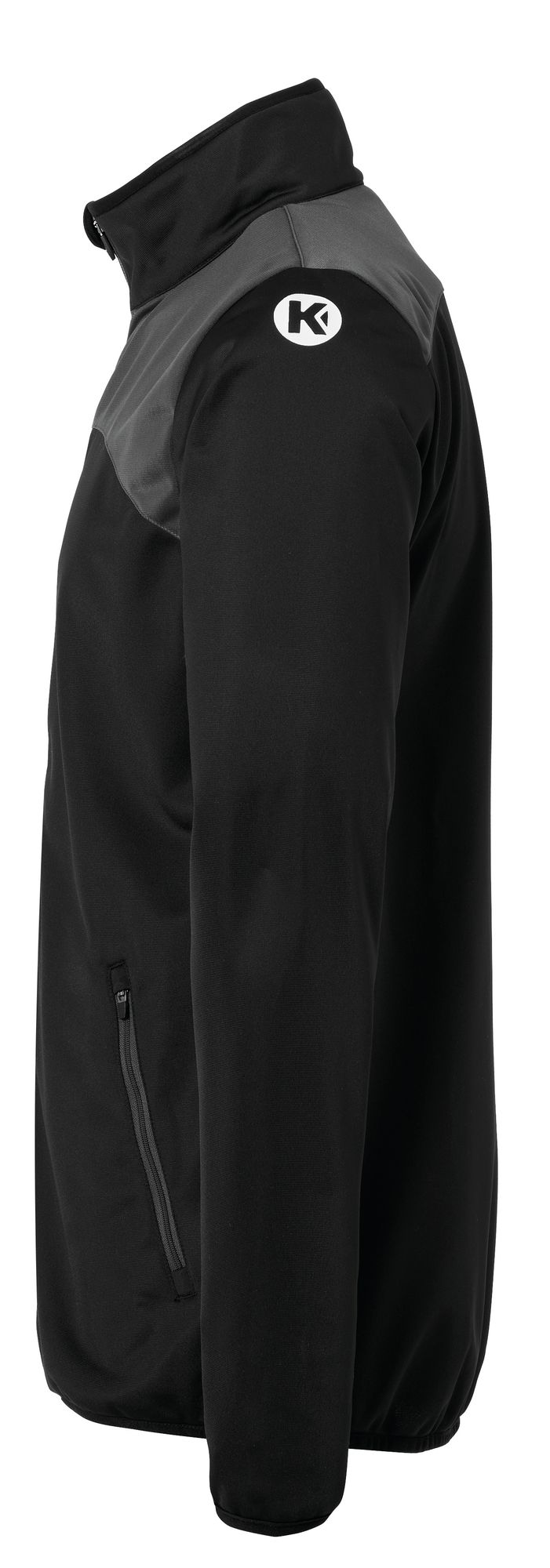 Kempa EMOTION 2.0 POLY JACKET - schwarz/anthra