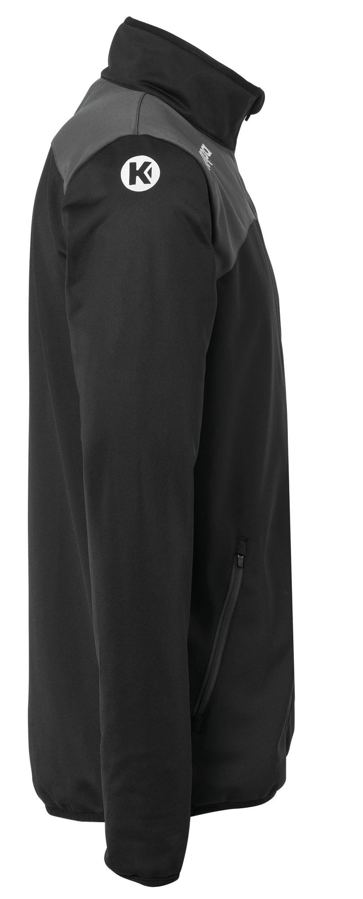 Kempa EMOTION 2.0 POLY JACKET - schwarz/anthra