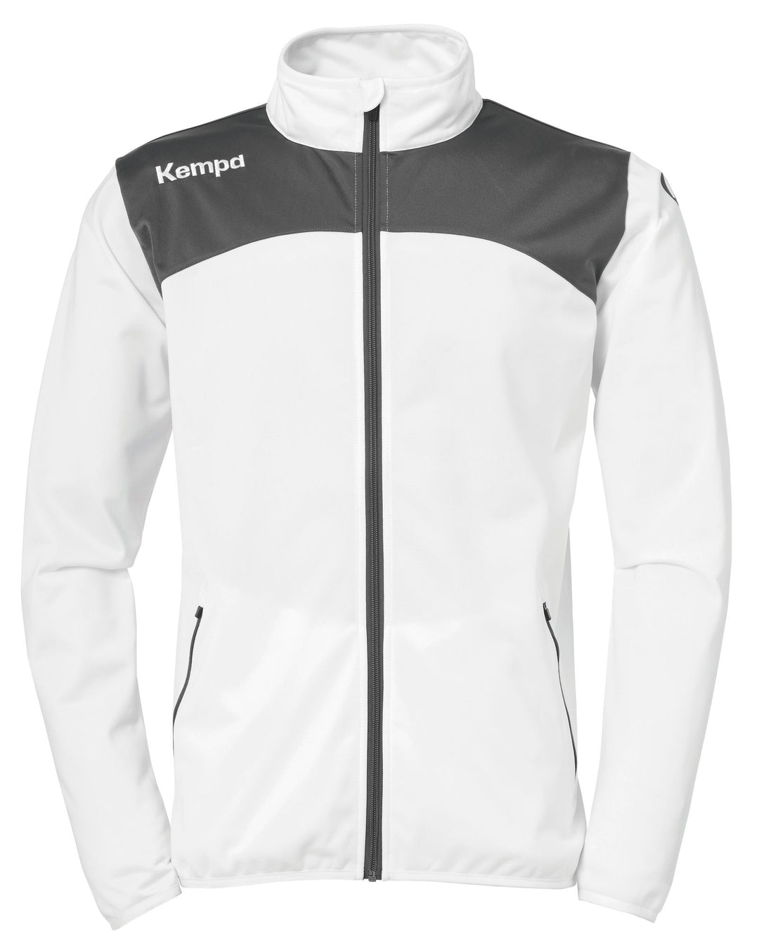 Kempa EMOTION 2.0 POLY JACKET - weiß/anthra