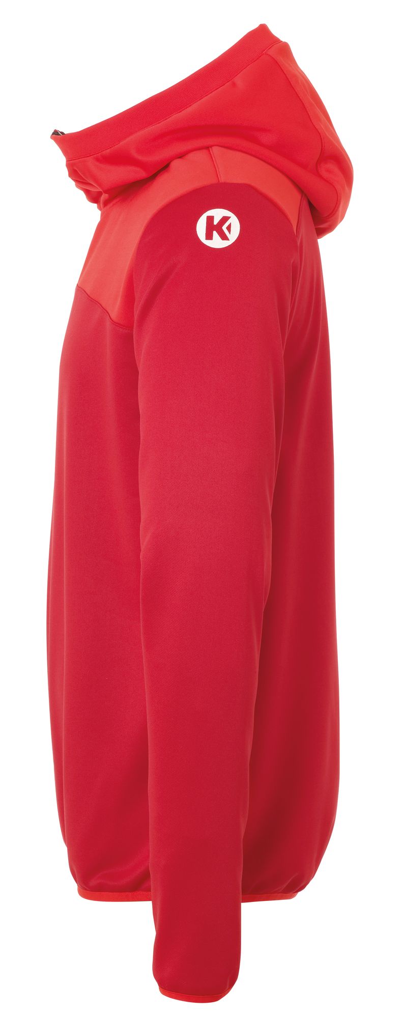 Kempa EMOTION 2.0 QUARTER ZIP HOODY - chilirot/rot
