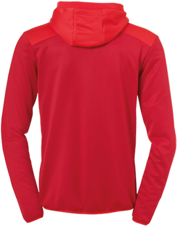 Kempa EMOTION 2.0 QUARTER ZIP HOODY - chilirot/rot